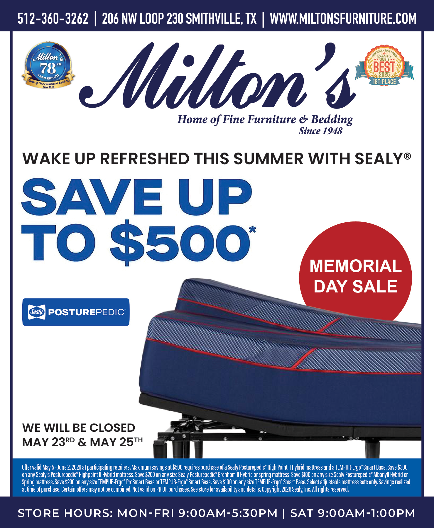 Milton's Fine Furniture
