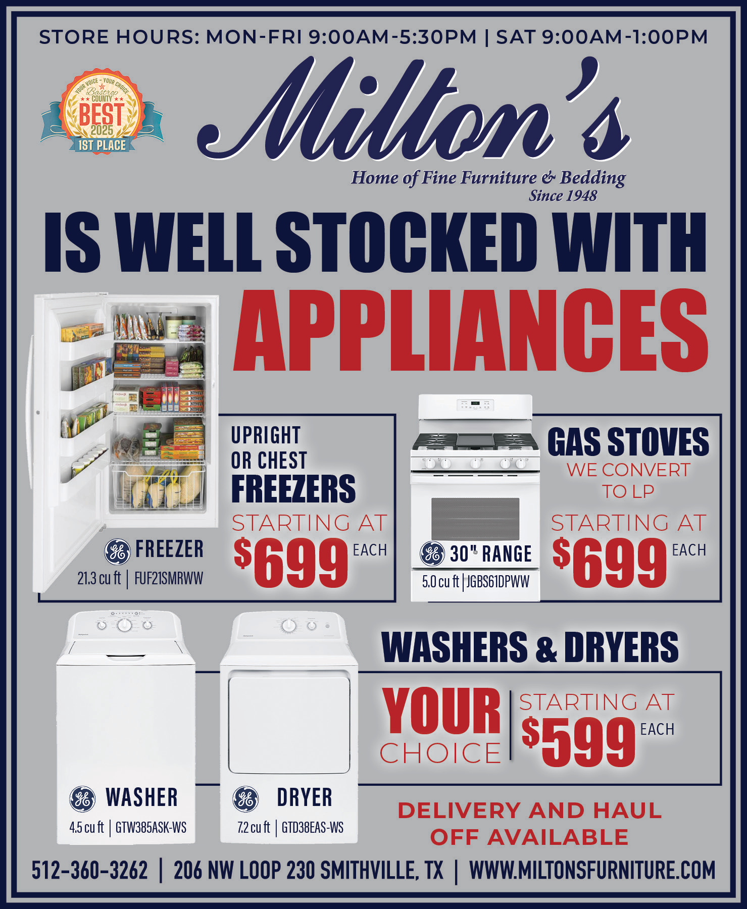 Milton's Fine Furniture
