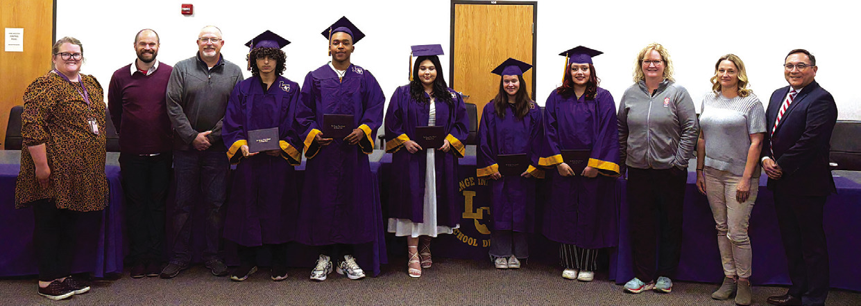 Five Earn Diplomas Early at LHS | The Fayette County Record