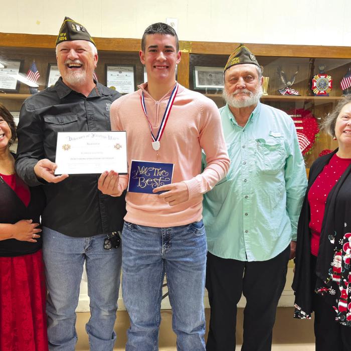 VFW Post No. 5254 and Auxiliary Announce Contest Winners