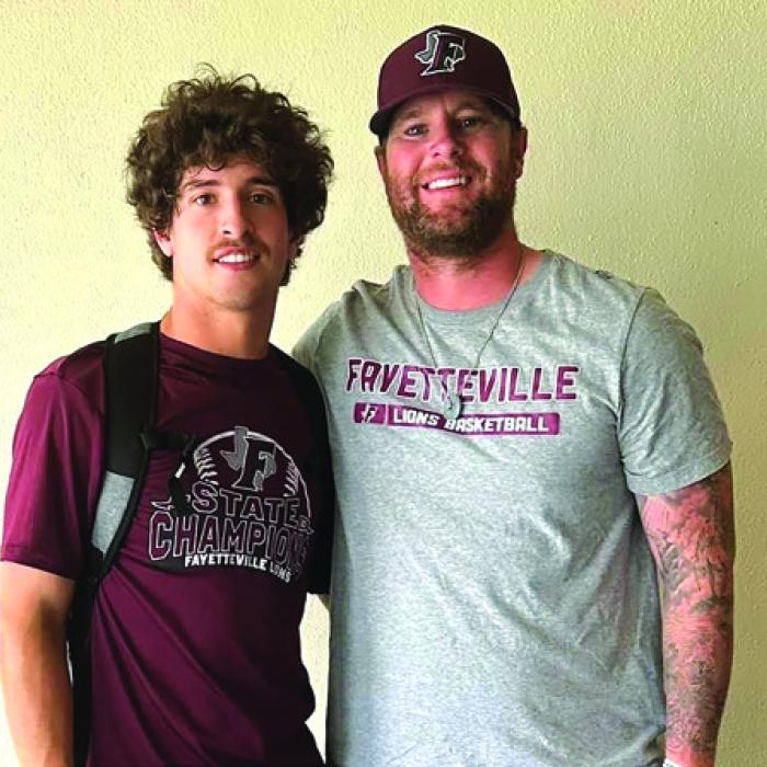 Keagan Supak a TABC All-Star