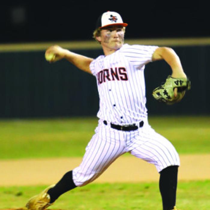 Brycen Schramek pitched in relief for Schulenburg.