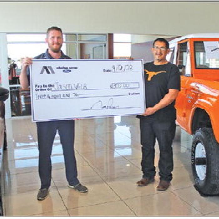 Vela Wins $300 Football Jackpot