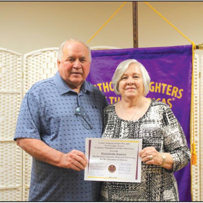 Court Annunciation No. 1962 Announces Scholarship Recipients