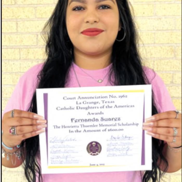 Court Annunciation No. 1962 Announces Scholarship Recipients