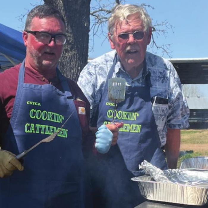 Hamburgers at Livestock Show