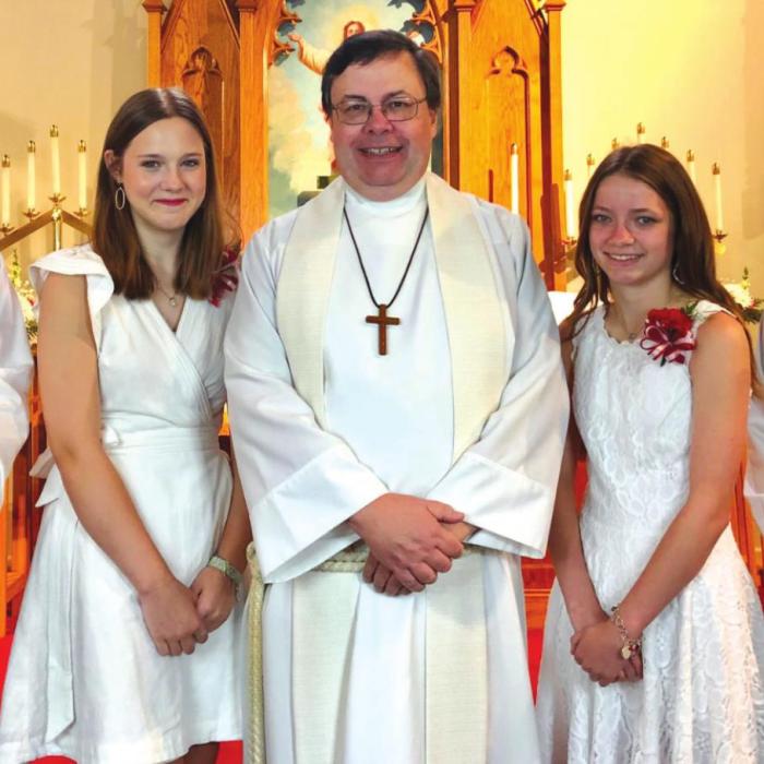 Four Confirmed at Martin Luther Lutheran Church