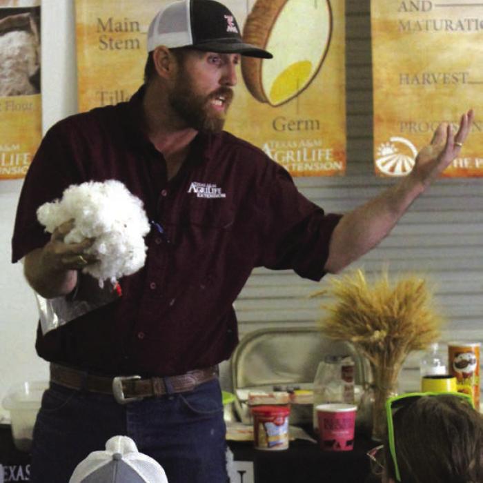 Scott Willey talks about cotton production.