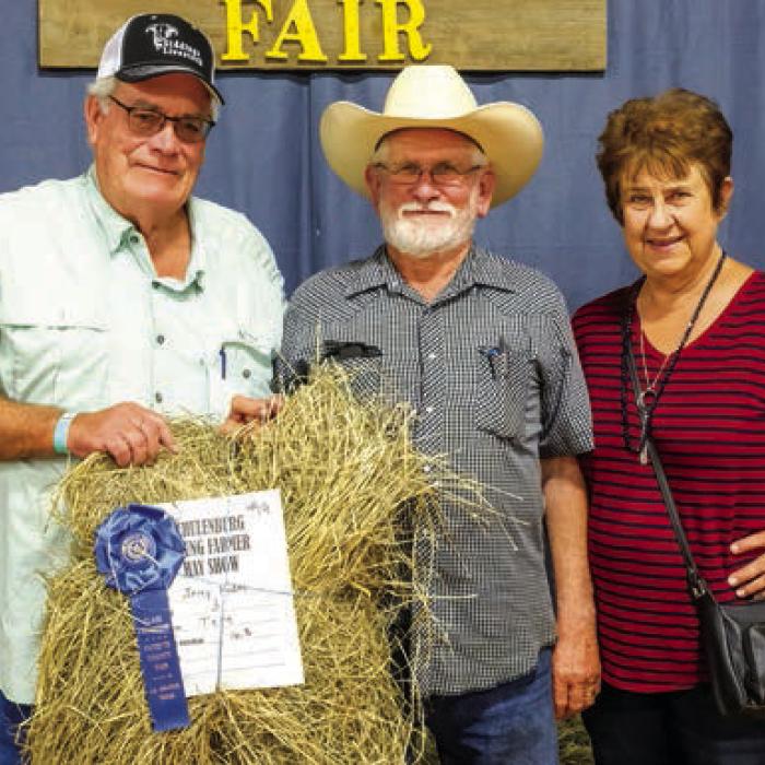 Pavlicek Takes Top Honors at Fayette County Fair Hay Show