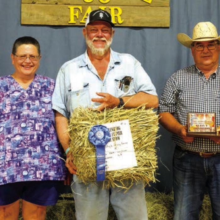 Pavlicek Takes Top Honors at Fayette County Fair Hay Show