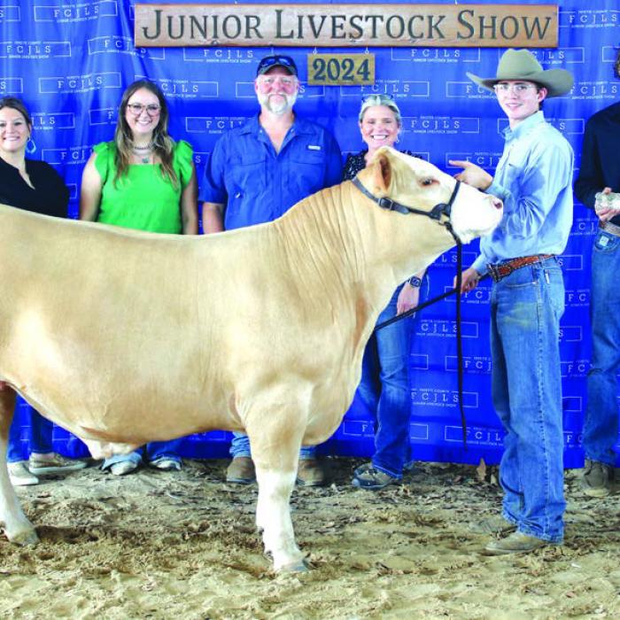 Fayette County Junior Livestock Show Reserve Champions