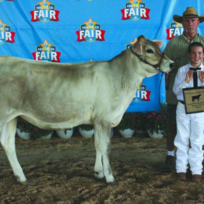 2023 Fayette County Fair Dairy Show Winners