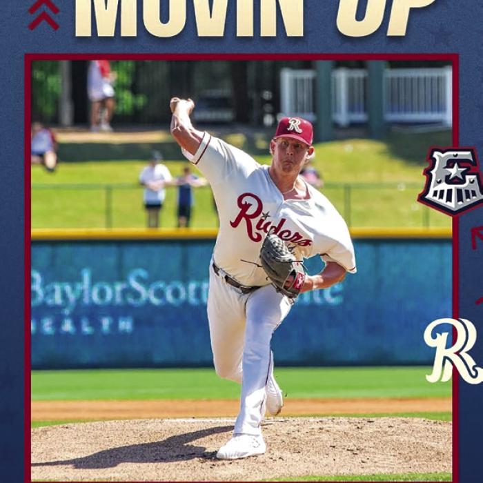 Supak Promoted to Rangers Triple-A Baseball Squad