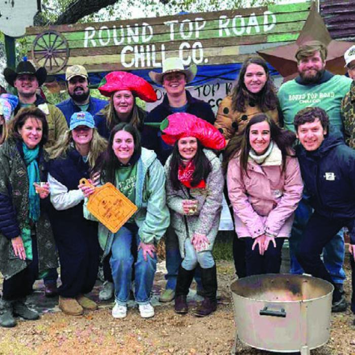 Winners of Best Showmanship, as awarded by the judges – Round Top Road Chili Co.