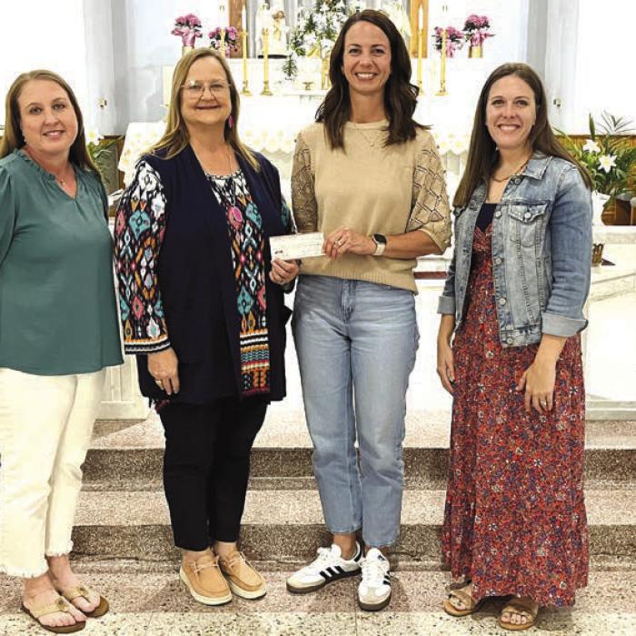 St. Rose School Receives Donation
