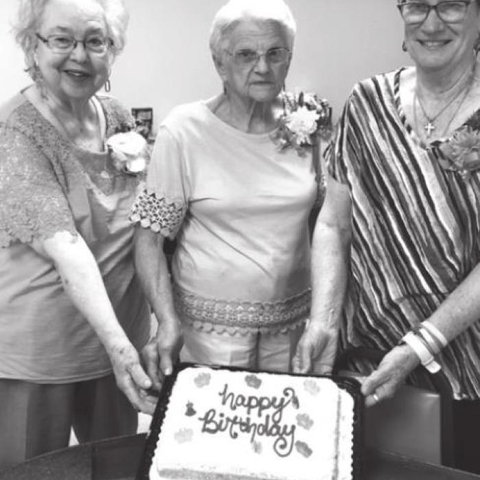The Navidad Valley Senior Center Celebrates Birthdays, Plays Bingo