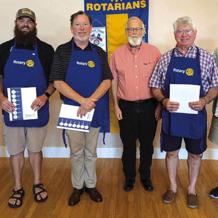 New Rotary Members Inducted
