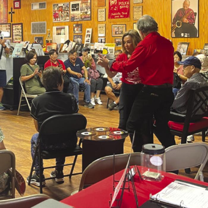 Polka Lovers Club of Texas Museum Hosts Tour Group from Houston