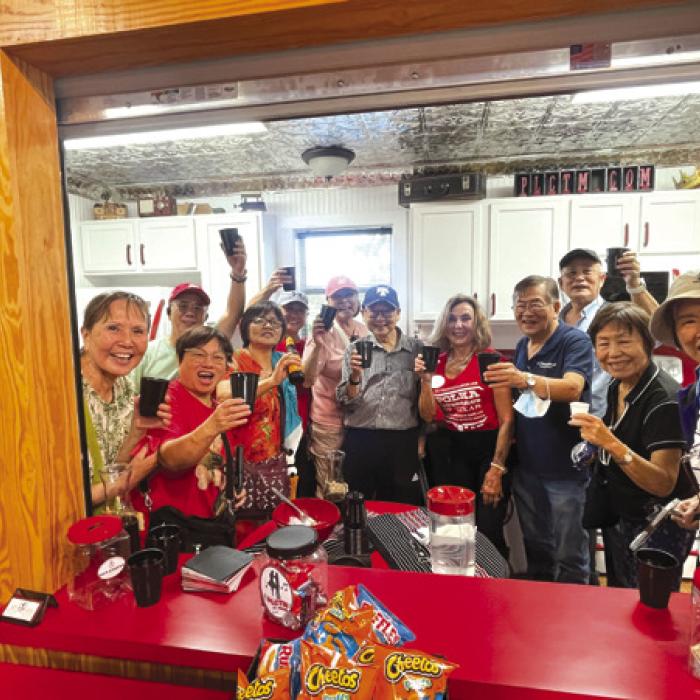 Polka Lovers Club of Texas Museum Hosts Tour Group from Houston