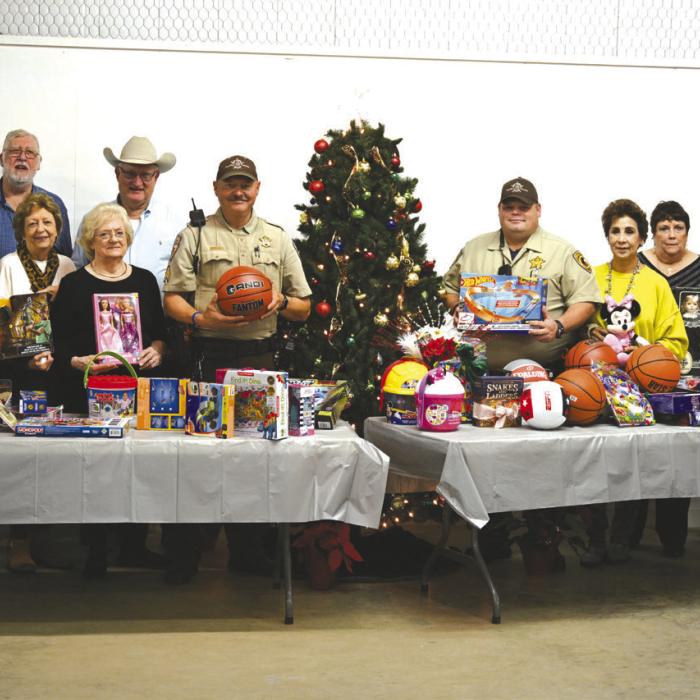 Fair Association Donates to Deputy Santa