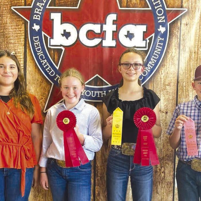 Fayette County 4-H Competes in Brazoria County Livestock Judging