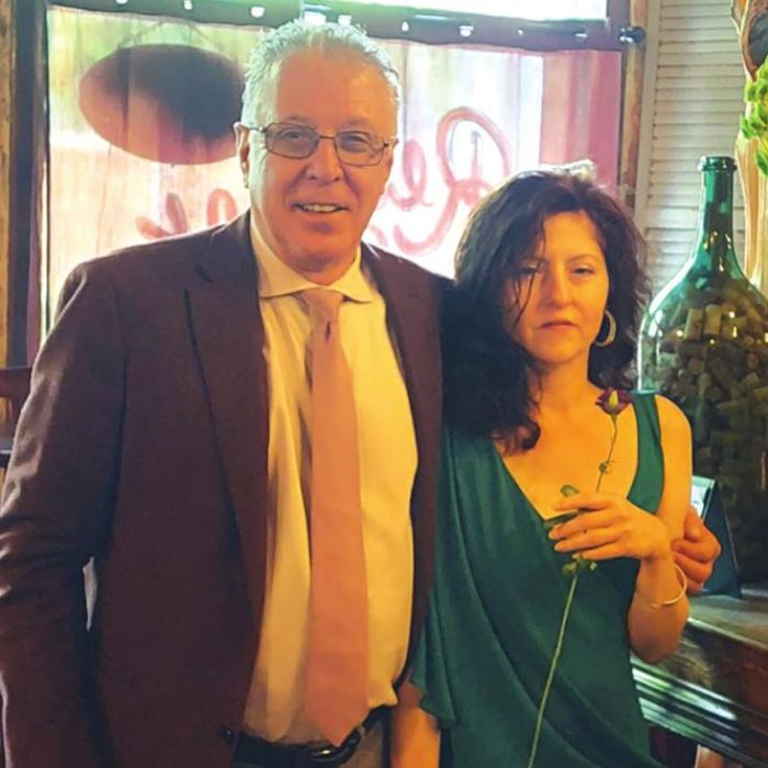 Gabriel Martinot and partner Elizabeth Muguira, owners of The Red Vault in Flatonia.