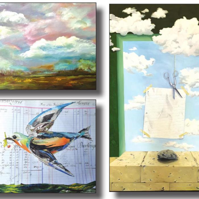 Pop Up Art Show in Round Top