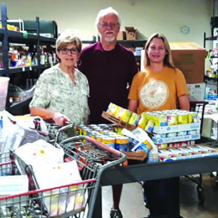 Salvation Army Donates to Food Pantry