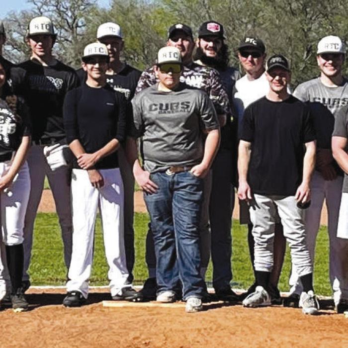 The RT-C alumni baseball game was held Saturday, March 4. RT-C alumni of all ages played against the RT-C Cubs. The final score was Alumni, 6, RT-C Cubs, 5.