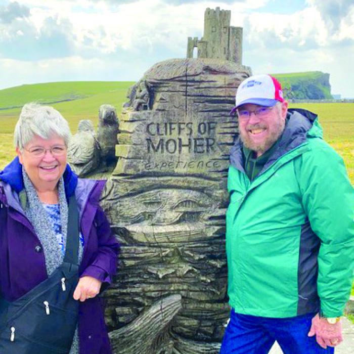 Couple Celebrates Anniversary in Ireland