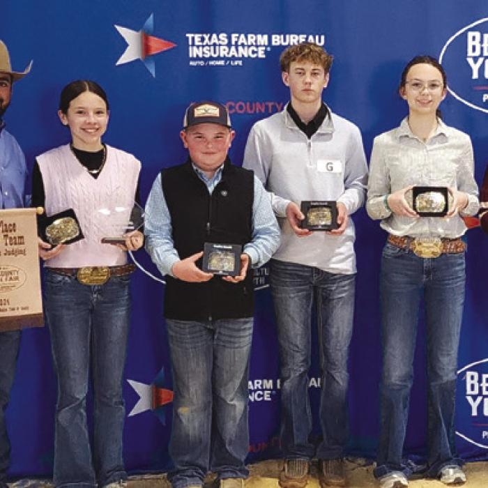 Fayette County 4-H Competes in Bell County Livestock Judging Contest