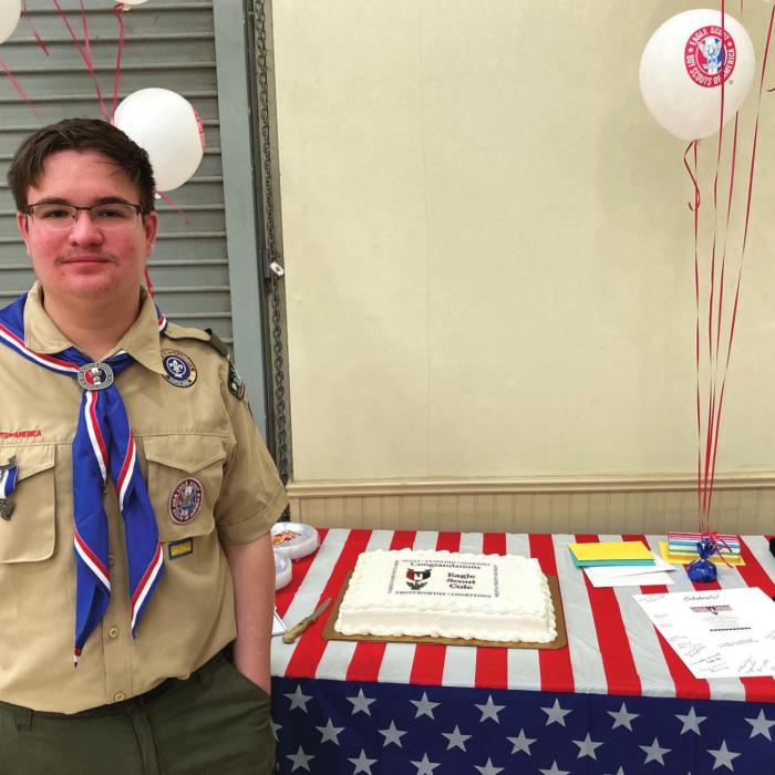 Heger Earns Eagle Scout Award