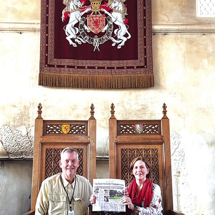 Record Goes to a Scottish Castle