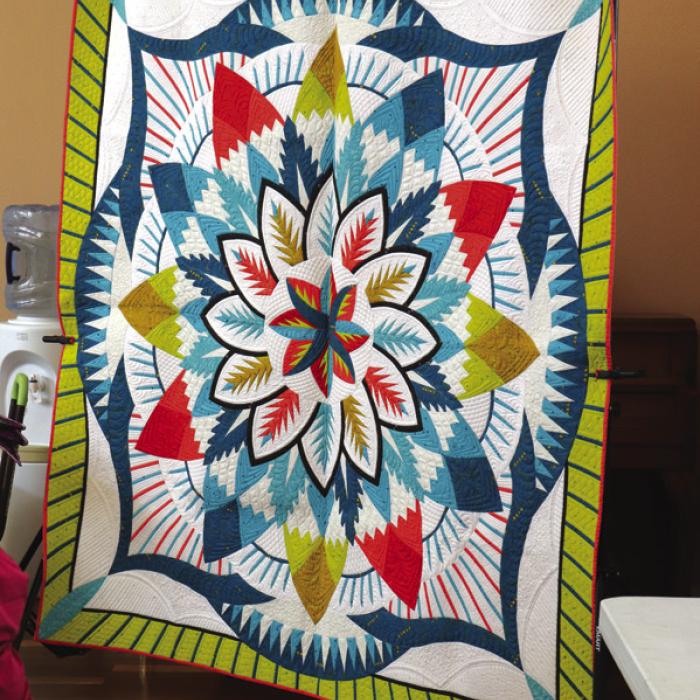 Quilt Guild Hears About Pieced Paper Designs