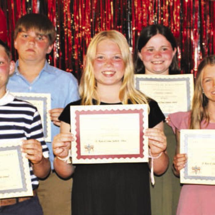 St. Rose of Lima Catholic School End of Year Awards