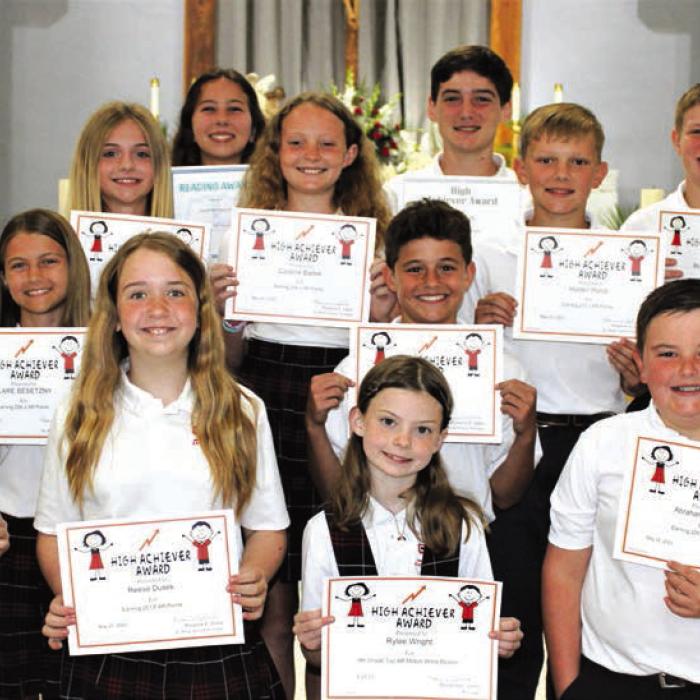 St. Rose of Lima Catholic School End of Year Awards