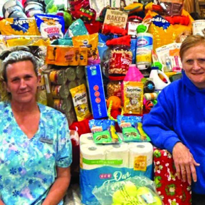 Creative PAWS Collects Items for Animal Shelter