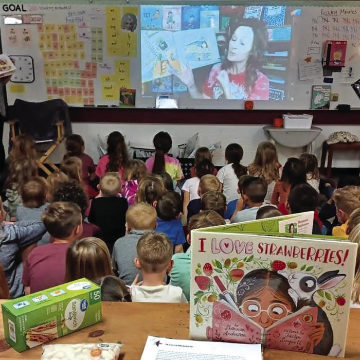 FISD students participated in Texas Farm Bureau’s Ag Literacy Week program.