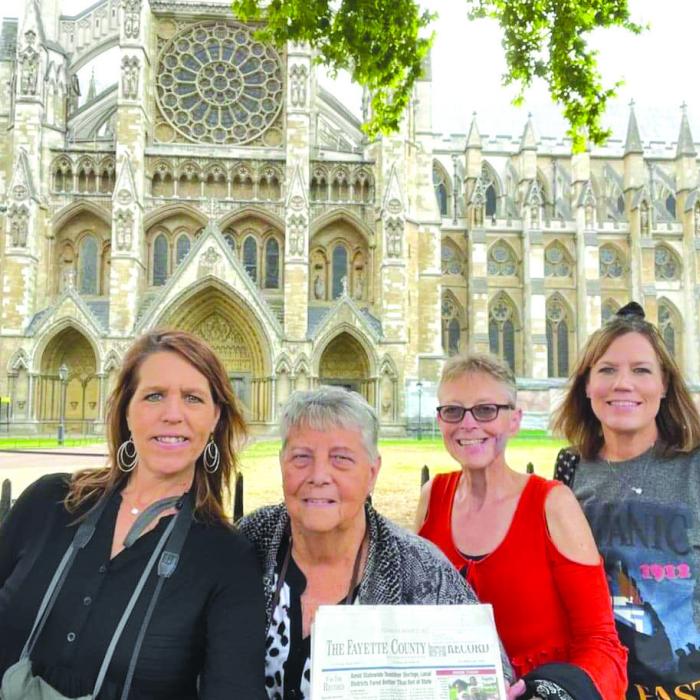 Record at Westminster Abbey in London
