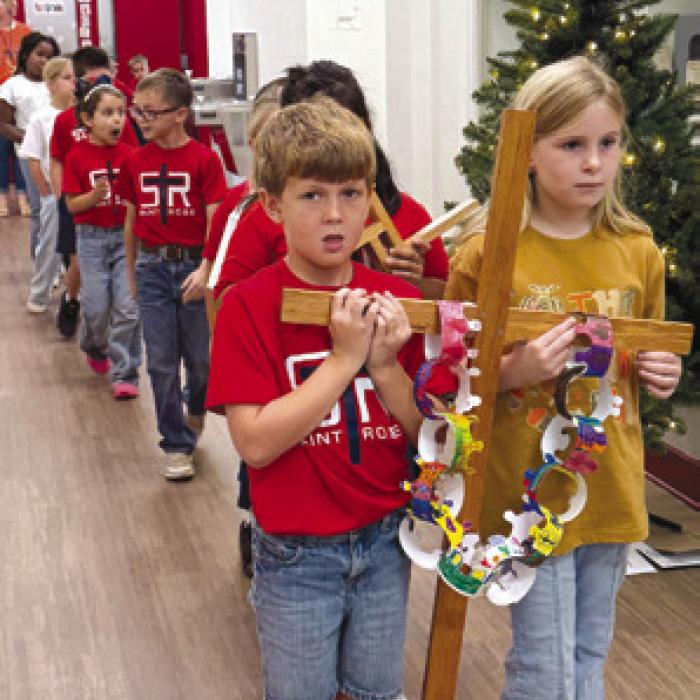 St. Rose School Celebrates Christ the King