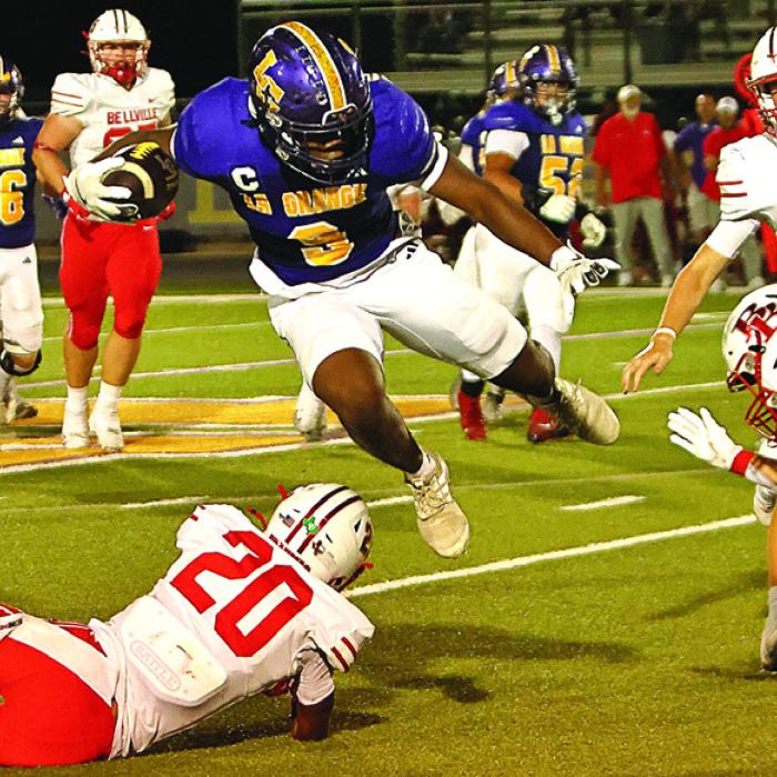 State-Ranked Bellville Runs Past Leopards 56-21