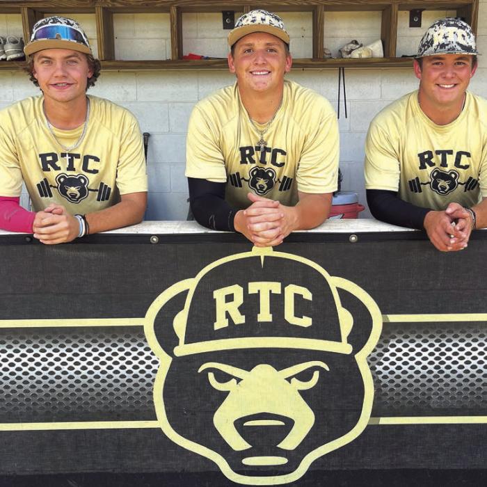 Round Top-Carmine seniors, left to right: Cody Wunderlich, Kash Wessels, and Carter Marburger. Photo by Jeff Wick