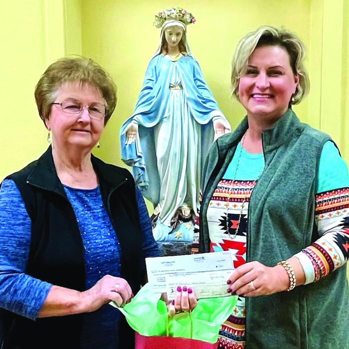 KJZT Family Life Donates to St. Rose School