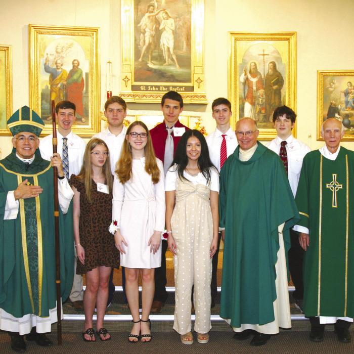 St. John, St. Mary Confirmation Class