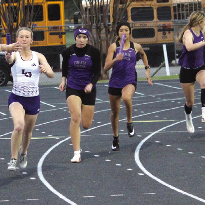 LG Girls Win Leopard Relays, Diggs Dazzles