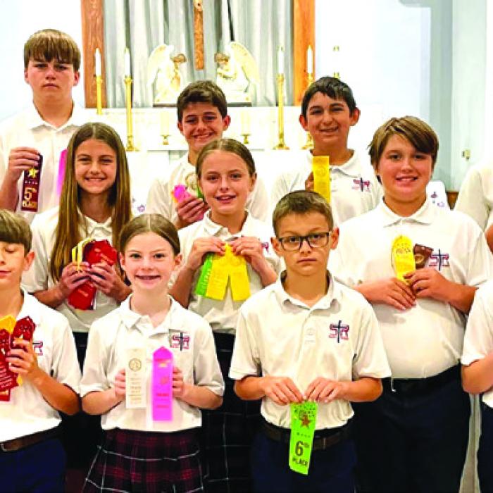 4th, 5th, 6th Grade: Front: Brylee Stoever, Barett Redman, Rylee Wright, Andrew Besetzny, Hudson Ohnheiser, Gage Smrkovsky; Middle: Annaston Kutac, Elly Wotipka, Clare Besetzny, Kynslee Zapalac, Noah Heger, Jack Schiffli Back: Austin Reeves, Bryson Ohnheiser, Cal Schiffli, Dylan Zweschper, Jacob Schramek