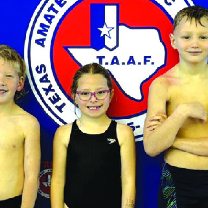 Grayson Gartman, Ellison Masek, Finley Prichard-Jones.