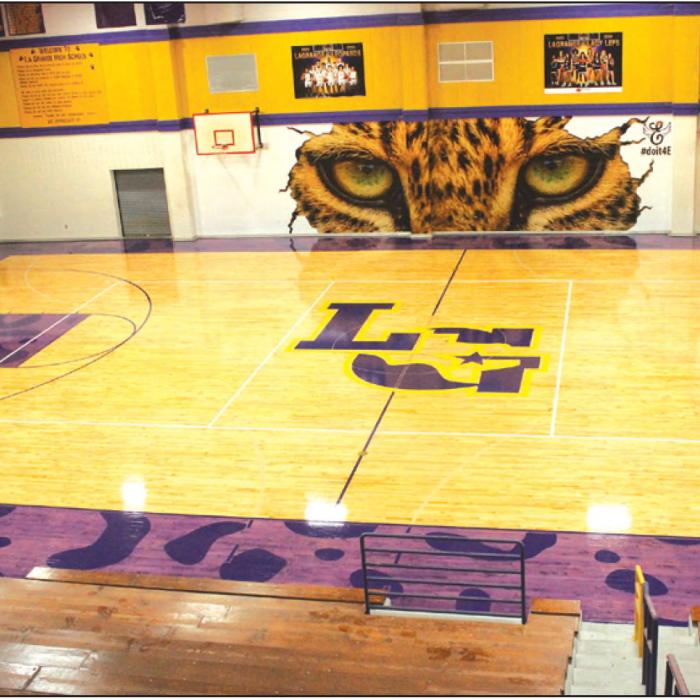 New Lep Gym Court Unveiled