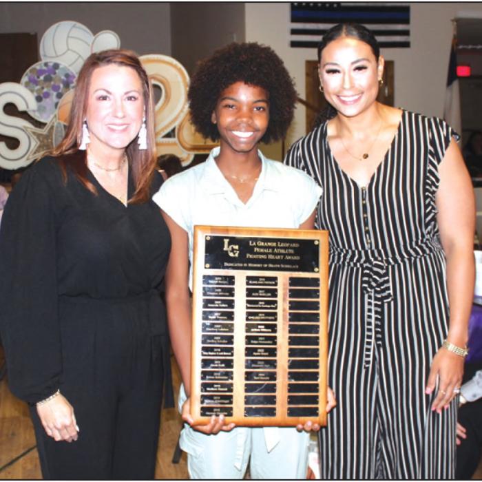 La Grange High School Sports Banquet Top Honorees