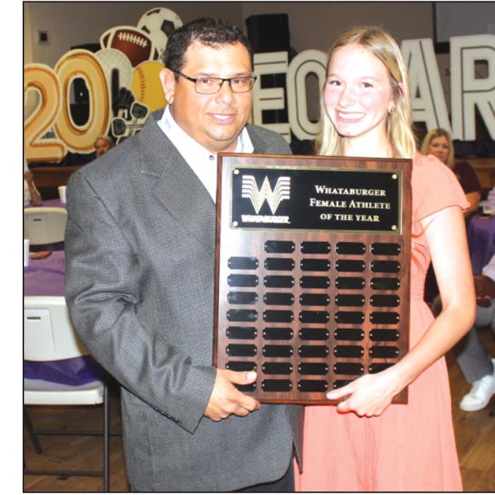La Grange High School Sports Banquet Top Honorees